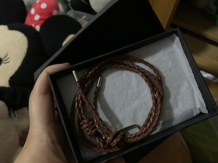 编织钥匙链女长款挂脖子手机链皮绳挂绳防丢绳