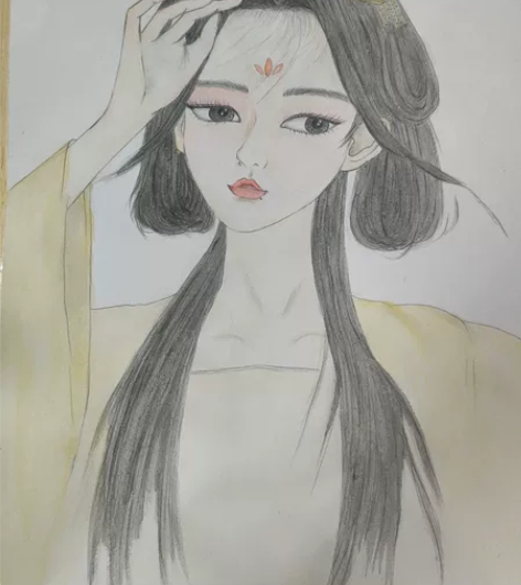 手绘壁挂壁纸画 尺寸:37.6×26.3 ...