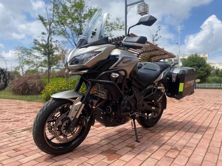 现货17年上牌大贸川崎异兽650二手户目前...