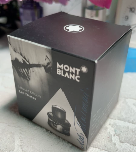 万宝龙墨水托尔斯泰 仅试色 爽快的送分装 ...