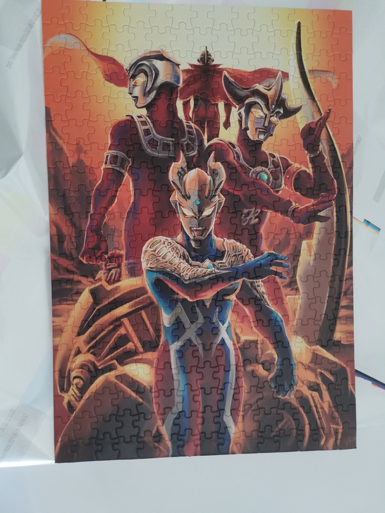 奥特曼系列拼图全新