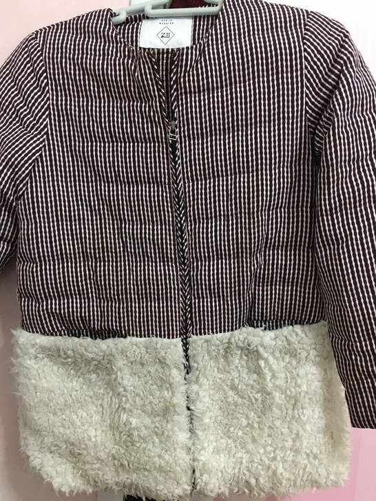 zll羽绒服，中长款，以前专柜买的，m码。