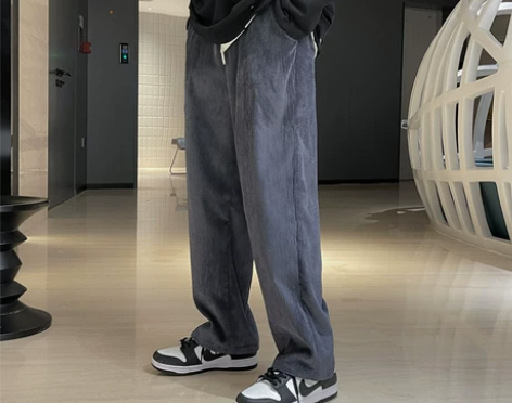 【狂欢价】秋季新款休闲裤男士宽松百搭垂坠感...