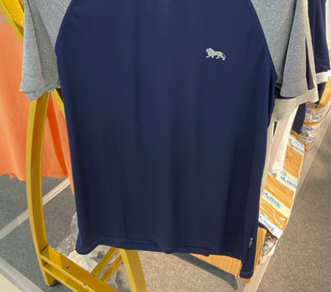 龙狮戴尔速干t恤男士冰丝运动吸汗夏季户外登...