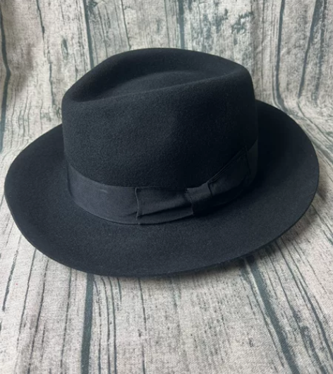 100澳洲羊毛礼帽全新基础款Fedora，...