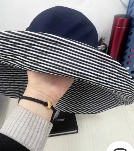 清仓甩卖，日本原装防晒帽防紫外线双面遮阳渔...