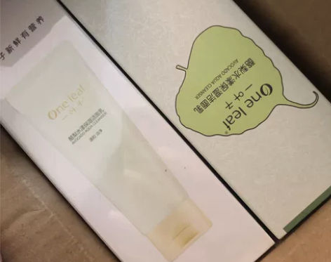 2支一叶子洁面洗面奶，刚买来没多久，想转卖...
