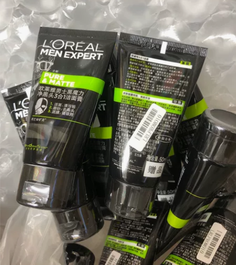 欧莱雅男士控油炭爽洁面50ml，保质期到2...