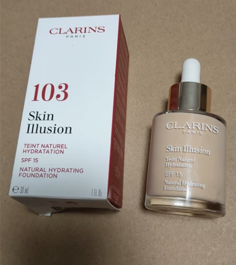 Clarins/娇韵诗 滴管粉底缎光水漾精...