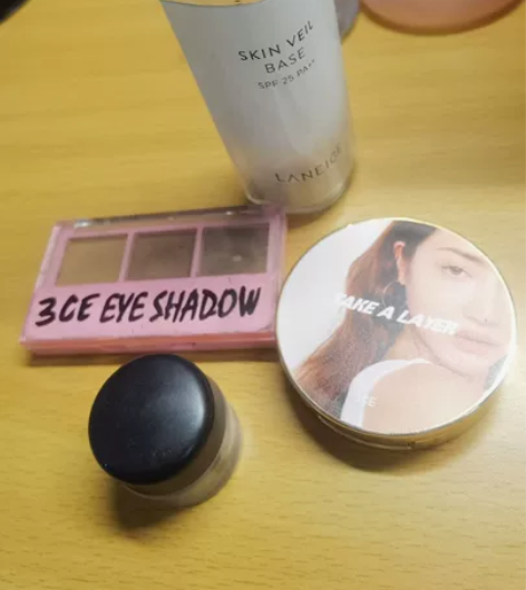 隔离 腮红眼影眼线膏打包包邮余量如图 保正...