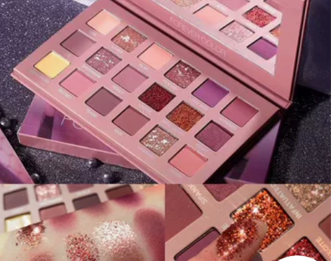 nude沙漠玫瑰亮片眼影闪粉 德国小众眼影...