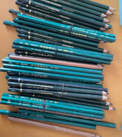 全新素描铅笔，中华、飞雁、马可等HB—12...