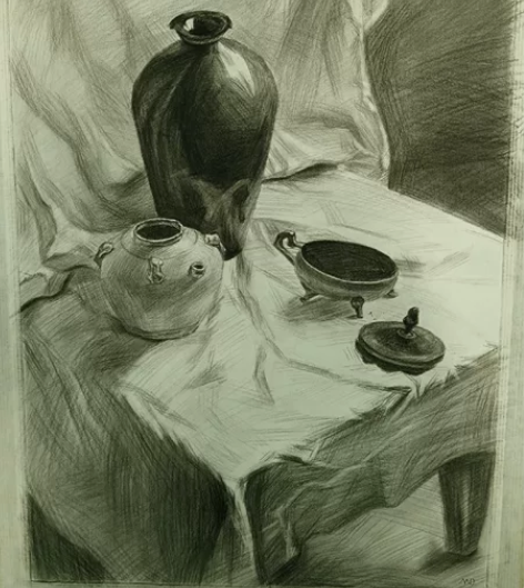 大学生素描作品～四开 感兴趣的话点“我想要...