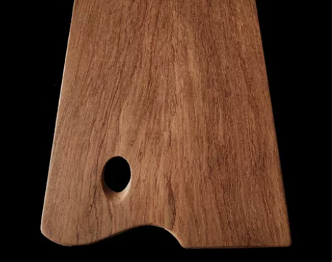 纯实木高端油画调色板定制手工抛光打磨比例