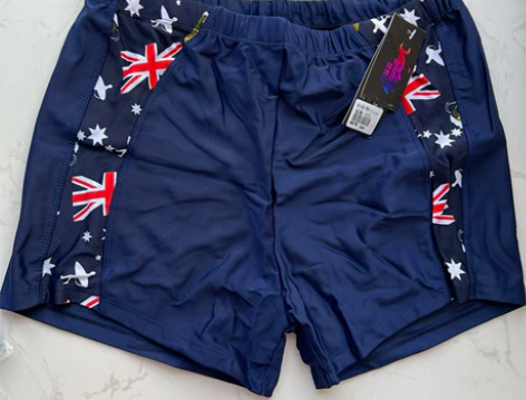 颖熙梦品牌  全新带吊牌未拆封男士泳裤 X...