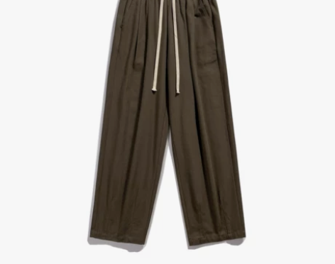 日杂风裤子女夏季小个子日系复古棕咖色工装裤...