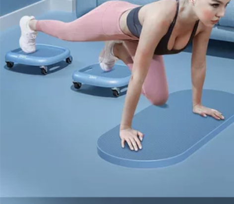 健腹轮滑盘腹肌轮健身超静音家用室内腹肌训练...