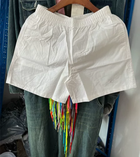 实体做不下去了，白色三分运动短裤M110到...