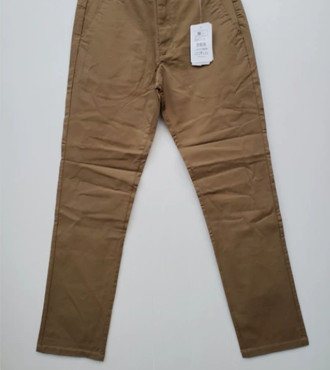 YISHION以纯男士修身小直筒长裤27/...