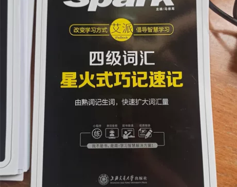 星火英语四级词汇书单词本乱序版2022年考...