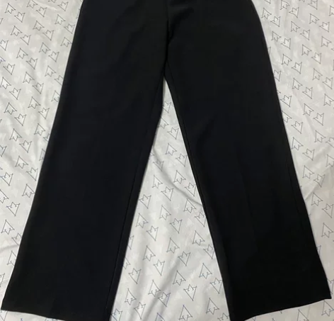 女士阔腿裤 西裤面料 S码 无吊牌洗过一...