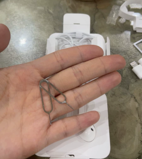 苹果Sim卡取卡针，全新，手机原装配件 感...