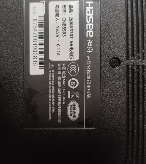 战神K670T-G6电竞版 CPU   1...