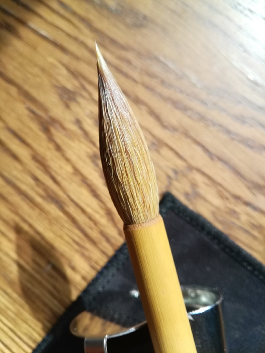 湖州王一品斋天官牌老书法毛笔 犻犴