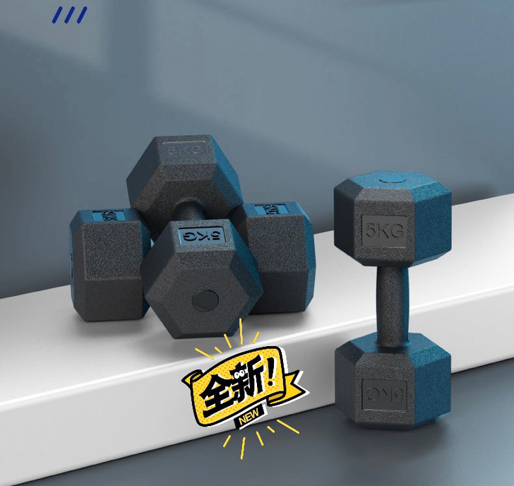 全新哑铃一对20斤包邮2只男士健身器材家用...