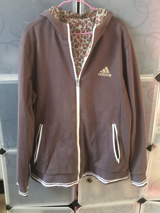 adidas阿迪达斯外套 男士简约LOGO...