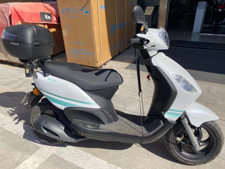 比亚乔FLY150,2021.7月底西安马...