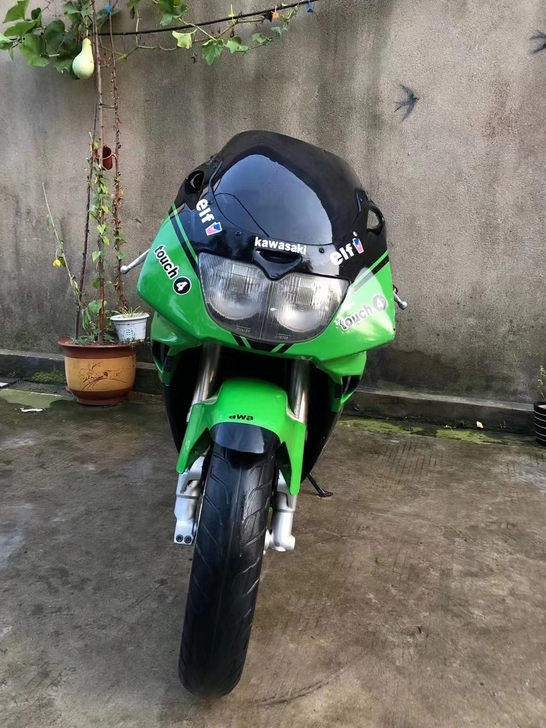 四缸纯进口末代川崎蝶灯ZXR-250 那个...