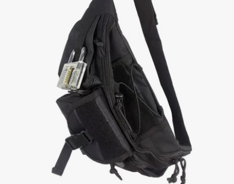 TOLOSHOP/自主暗黑系  机能多口袋...