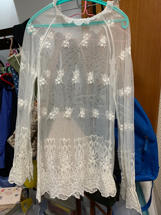 全新女蕾丝衫打底
