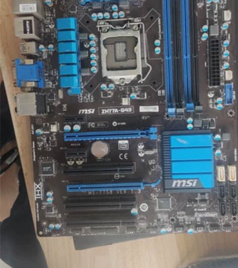 微星zh77a-g43主板，开机启动时好时...