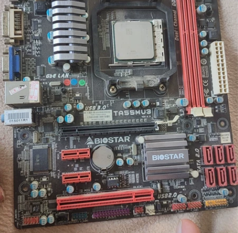 映泰 ta55mu3拆机主板,功能无拆修支...