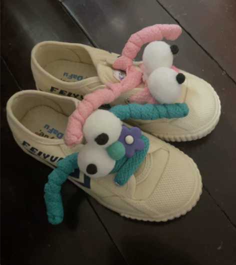 飞跃创意童鞋 上海实体店购入，原价200左...