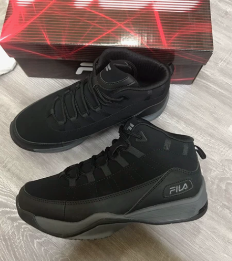 斐乐男童篮球运动鞋 纯元 中低Md?橡胶底...