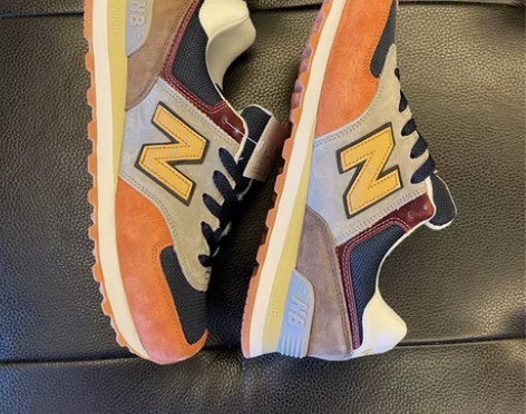 豪新百伦斯凯574男鞋跑步鞋2022冬季女...