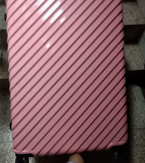 网易严选粉色旅行箱112升29寸，规格长6...