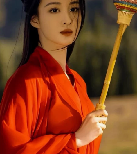 【汉服出租】红色魏晋古风武侠古装汉服女款中...