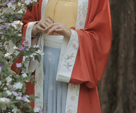兰若庭 汉服 宋制 百迭 宋抹 对襟 吊带...