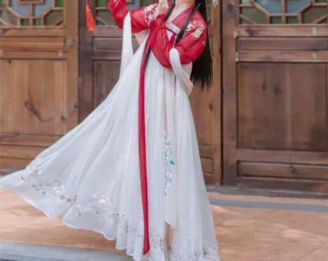 汉衣晟道樱花舞汉服 s码,仅试穿,基本全新...