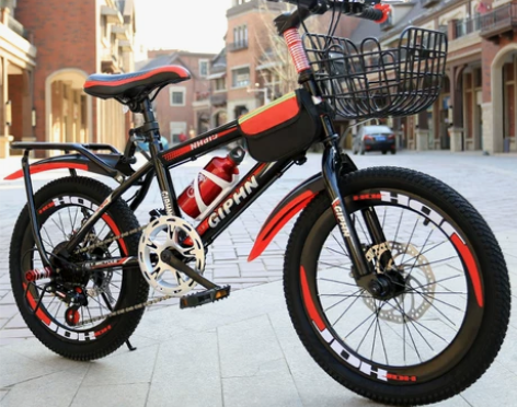 山地车自行车男中小学生青少年女越野车24寸碟刹变速单车 ，这...