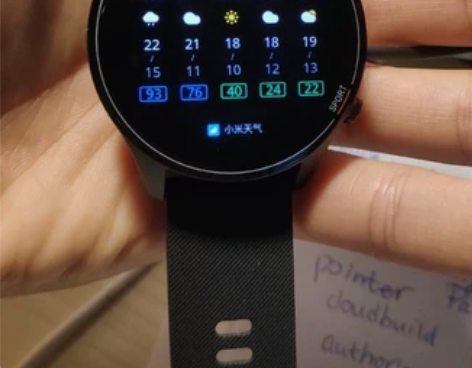 小米手表Color 运动版 典雅黑 血氧检...