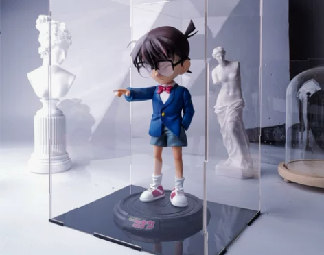 名侦探柯南手办周边工藤新一动漫二次元公仔玩...