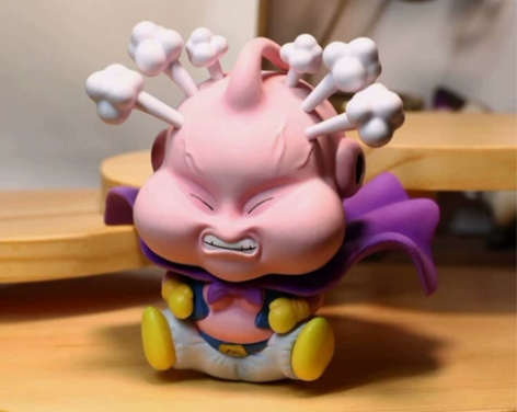 全新 七龙珠GK爆气生气中指 魔人布欧 气...