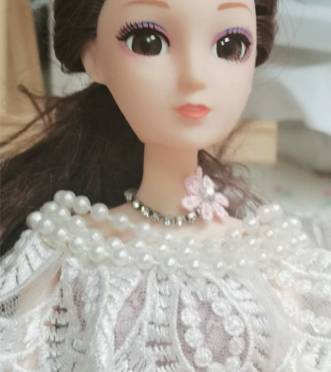 关节可动娃娃，超立体芭蕾舞裙基本全新 感兴...
