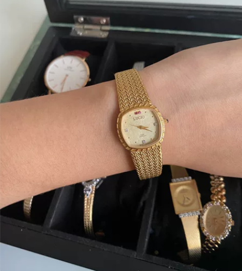 中古手表回流 复古金表vintage 都是...