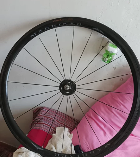 孩子闲置放家里不骑了，不包邮，死飞marr...